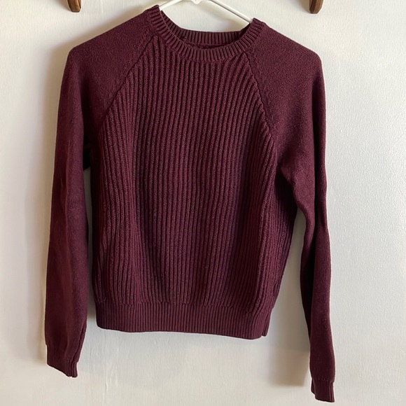 Aeropostale Burgundy Sweater Size: M - Picture 1 of 5